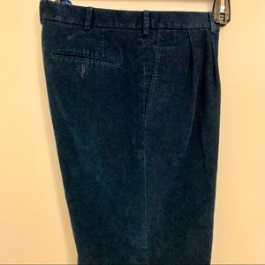 Men's Ralph Lauren Regular Fit Corduroy Double Reverse Pleated Dress Pants 36x30